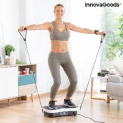 Plataforma Vibratória de Treino com Acessórios e Guia de Exercícios Vybeform InnovaGoods VYBEFORM Model (Recondicionado A) Aparelhos de Musculação - nacloset 2