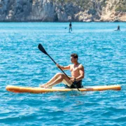 Prancha de Paddle Surf Insuflável 2 em 1 com Assento e Acessórios Siros InnovaGoods 10’5″ 320 cm Laranja (Recondicionado A) Desporto | Lazer - nacloset 2