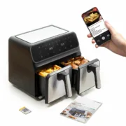 Fritadeira de Ar InnovaGoods   Preto 3400 W 8 L Aço inoxidável (Recondicionado A) Cozinha | Gourmet - nacloset