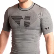 Camisola de Manga Curta Homem Hanker Yod Cinzento Desporto | Lazer - nacloset