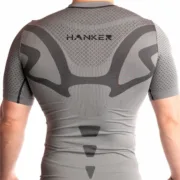 Camisola de Manga Curta Homem Hanker Yod Cinzento Desporto | Lazer - nacloset 2