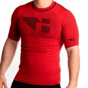 Camisola de Manga Curta Homem Hanker Vermelho Desporto | Lazer - nacloset