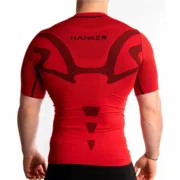 Camisola de Manga Curta Homem Hanker Vermelho Desporto | Lazer - nacloset 2