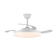 Ventilador de Teto CristalRecord Branco 72 W (3000 K) (4000 K) Ar condicionado e ventiladores - nacloset