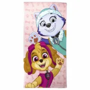 Toalha de Praia The Paw Patrol Cor de Rosa 70 x 140 cm Microfibra Desporto | Lazer - nacloset