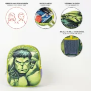 Mochila Escolar The Avengers 3D Jogos | Disfarces - nacloset 2