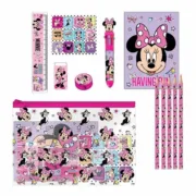 Lápis Minnie Mouse Cor de Rosa Plástico Jogos | Disfarces - nacloset