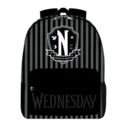 Mochila Escolar Wednesday Jogos | Disfarces - nacloset