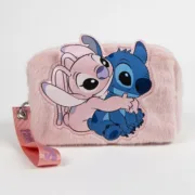 Nécessaire de Viagem Stitch Cor de Rosa 100 % poliéster 17,5 x 10 x 9 cm Desporto | Lazer - nacloset 2