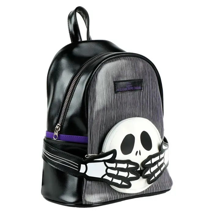Mochila Casual The Nightmare Before Christmas Preto Moderno 22 x 26,5 x 13 cm Acessórios de Moda - nacloset 2