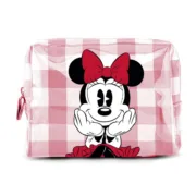 Nécessaire Infantil Minnie Mouse Vermelho 50 % Poliéster 50 % PVC Moderno 20 x 13 x 11 cm Desporto | Lazer - nacloset