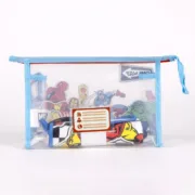 Nécessaire Com Acessórios The Avengers Azul 23 x 15 x 8 cm Desporto | Lazer - nacloset 2