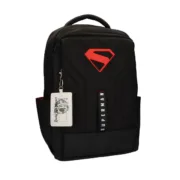 Mochila Casual Superman Preto Moderno 31 x 44 x 14 cm Acessórios de Moda - nacloset