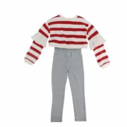 Conjunto de Vestuário Minnie Mouse Cinzento Bebés e Crianças - nacloset 2