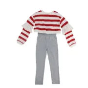 Conjunto de Vestuário Minnie Mouse Cinzento Bebés e Crianças - nacloset 2