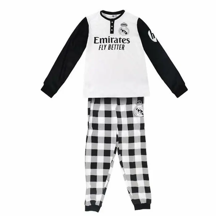 Pijama Real Madrid C.F. Branco Moda | Acessórios - nacloset 2