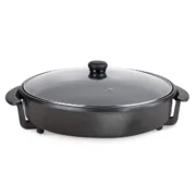 Tacho Grill mutlifunções Alpina Ø 40 cm Vidro Cozinha | Gourmet - nacloset