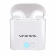 Auriculares Bluetooth Grundig earbuds Branco Auriculares Sem Fios - nacloset