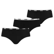 Cuecas HISTER Puma 503007001 200 3 Peças Preto Biquínis e fatos de banho - nacloset