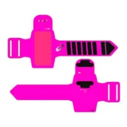 Bracelete Desportiva com Saída para Auriculares Asics MP3 Arm Tube Cor de Rosa Acessórios de running e atletismo - nacloset 2