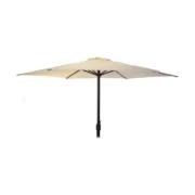 Parasol EDM Têxtil Cinzento claro Ferro Casa | Jardim - nacloset