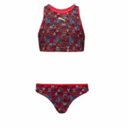 Cueca de Biquíni Para Meninas Puma Printed Set Vermelho Biquínis e fatos de banho - nacloset