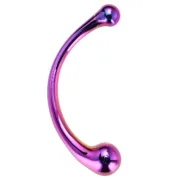 Pénis Clássico Dream Toys Glamour Glass Multicolor Ø 3,5 cm Consoladores - nacloset