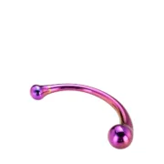 Pénis Clássico Dream Toys Glamour Glass Multicolor Ø 3,5 cm Consoladores - nacloset 2