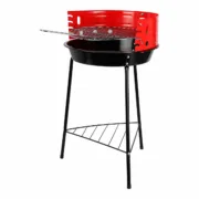 Churrasco BBQ Collection 33 X 32 X 55 CM Preto Vermelho Casa | Jardim - nacloset