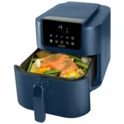 Fritadeira de Ar Bourgini 184176     AZUL Preto 8 L Cozinha | Gourmet - nacloset