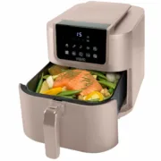 Fritadeira de Ar Bourgini 184177    BEIGE Preto 8 L Cozinha | Gourmet - nacloset