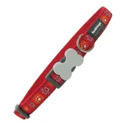 Coleira para Cães Red Dingo Pegada de animal (41-63 cm) (2,5 x 41-63 cm) Animais de Estimação - nacloset