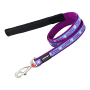 Trela para Cães Red Dingo Roxo (2 x 120 cm) Animais de Estimação - nacloset