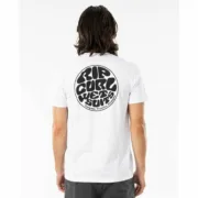 Camisola de Manga Curta Rip Curl Wettie Essential Branco Homem Moda | Acessórios - nacloset 2