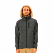 Casaco Rip Curl Anti Series Departed Zip Thr Cinzento escuro Blusões - nacloset