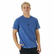 T-shirt Rip Curl Quality Surf Products Azul Homem Moda | Acessórios - nacloset