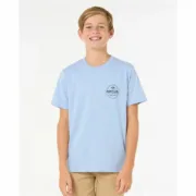 Camisola de Manga Curta Infantil Rip Curl Rip Curl Staple Tee Azul Moda | Acessórios - nacloset 2