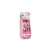 Estojo Escolar com Acessórios Hello Kitty Rosa Claro Estojos - nacloset