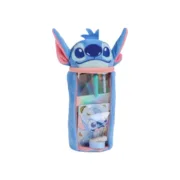 Estojo Escolar com Acessórios Stitch Azul Estojos - nacloset