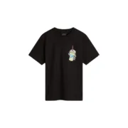 Camisola de Manga Curta Infantil Vans Lil Reggie SS VN000JC4BLK1 Preto Moda | Acessórios - nacloset
