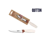 Faca de Cozinha Quttin Terra 12 cm (36 Unidades) Cozinha | Gourmet - nacloset 2
