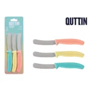 Faca de Cozinha Quttin Basic 20 cm 0,8 mm 3 Peças (12 Unidades) Cozinha | Gourmet - nacloset 2
