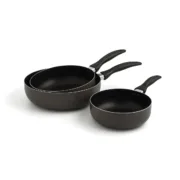 Frigideira Wok Quid Temis Metal Baquelite 28 x 8,1 cm (6 Unidades) Cozinha | Gourmet - nacloset 2