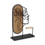 Suporte para Jóias Versa M Preto Metal 7,5 x 27 x 20,5 cm Casa | Jardim - nacloset 2