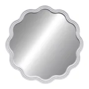 Espelho de parede Versa Branco 3 x 60 x 60 cm Casa | Jardim - nacloset 2