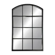 Espelho de parede Versa Preto 2,5 X 76 X 50,8 CM Casa | Jardim - nacloset 2