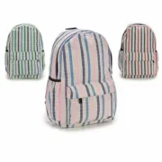 Mochila Escolar Riscas Multicolor 13 x 45 x 31 cm 12 Unidades Jogos | Disfarces - nacloset 2