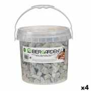 Bote 3 Kg Pedras Decorativas Cinzento claro (4 Unidades) Casa | Jardim - nacloset