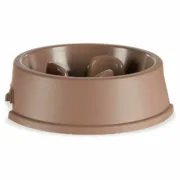 Comedouro de Alimentação Lenta para Animais de Estimação Bege Plástico (27 x 7,5 x 27 cm) (12 Unidades) A Preço de Revenda - nacloset 2