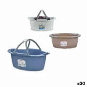 Cesta Multiusos Stefanplast Com pegas Plástico 25 L 59 x 23 x 38 cm (30 Unidades) A Preço de Revenda - nacloset